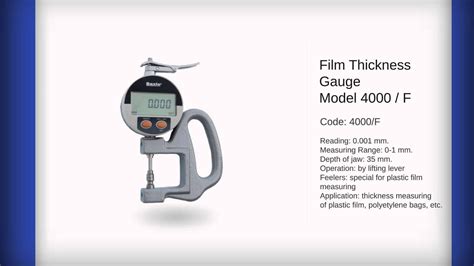 tool to measure thickness of plastic bags|plastic film thickness gauge.